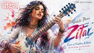 Thumbnail: BANDISH | Sakhi Mori | Zitar+Tabla Progressive Fusion | Fusion of Tradition "Rock" | NaadVerse