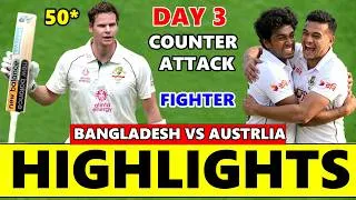 Thumbnail: Australia vs Bangladesh 1st Test Match Day 3 Highlights 2026 | Ban vs AUS Highlights Today