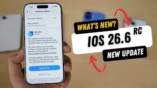 Thumbnail: iOS 26.6 RC Released | What's New?