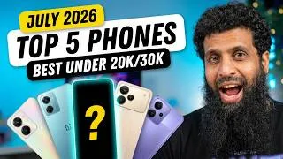 Thumbnail: Top 5 Best Smartphones Under 20K & 30K in July 2026