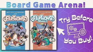 Thumbnail: Fliptoons (Seasons 1 & 2) - Board Game Arena Playthrough
