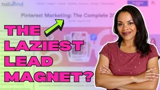 Thumbnail: Is This the Laziest Lead Magnet Ever? Tailwind Lead Magnet Breakdown