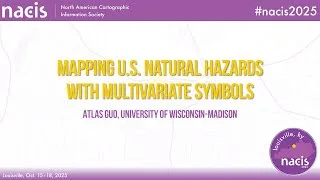 Thumbnail: Mapping U.S. Natural Hazards with Multivariate Symbols - Atlas Guo, University of Wisconsin-Madison