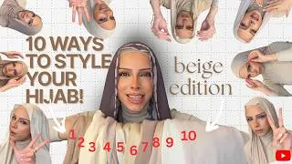 Thumbnail: HOW TO STYLE: 10 DIFFERENT HIJABS - with in-depth detailed tips that EVERYONE can understand