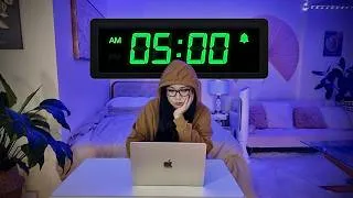 Thumbnail: I Woke Up at 5AM for The First Time (Here's What Happened)