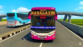 Thumbnail: Bus Simulator Indonesia Driving Experience: Slippery Roads & Overtaking Challenge - Android Gameplay