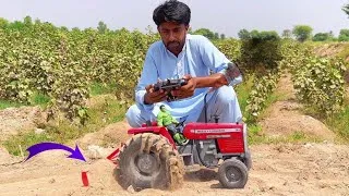 Thumbnail: World's Smallest Tractor Farming: From Ploughing to Threshing | DIY MF 385