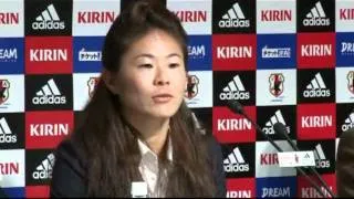 Thumbnail: Press Conference 記者会見 Tokyo January 11, 2012 - Homare Sawa, Norio Sasaki - Pt.1