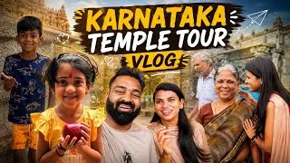 Thumbnail: Karnataka Temple Tour Vlog 🛕🙏| A Divine Family Trip 🥰 #vlog #family #happy 