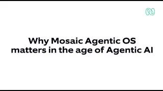 Thumbnail: Nagarro Nuggets #26: Why Mosaic Agentic OS matters in the age of Agentic AI