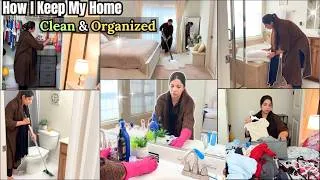 Thumbnail: How I Keep My Home CLEAN & ORGANIZED | Deep Cleaning Vlog 🧺🧹🇺🇸