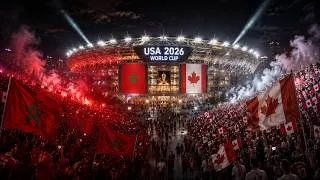 Thumbnail: 🇲🇦 DIMA MAGHRIB | Atlas Lions Rise 🦁 Morocco vs Canada | الطريق إلى المجد | World Cup 2026