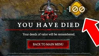 Thumbnail: Diablo 4 Hardcore Death's Clips (Streamers HC Mode)  #diablo4