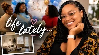 Thumbnail: A wholesome day 🩵 | baby shower +  apartment update