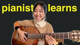 Thumbnail: Pianist Learns Classical Guitar