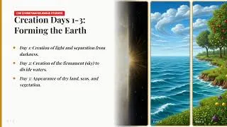 Thumbnail: CRS Christian Religious Studies the creation of the earth