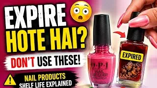 Thumbnail: Are Your Nail Products Expired? 😳 Check This NOW!