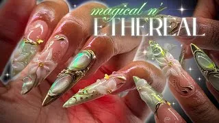 Thumbnail: 𝑴𝒂𝒈𝒊𝒄𝒂𝒍 𝒏’ 𝑬𝒕𝒉𝒆𝒓𝒆𝒂𝒍🧚🫧✨ | 𝒓𝒆𝒍𝒂𝒙 𝒂𝒏𝒅 𝒅𝒐 𝒔𝒐𝒎𝒆 𝒕𝒓𝒆𝒏𝒅𝒚 𝒏𝒂𝒊𝒍𝒔 𝒘𝒊𝒕𝒉 𝒎𝒆🫶🏼