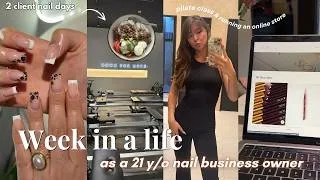 Thumbnail: a week in a life as a 21y/o nail business owner in Tokyo