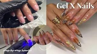 Thumbnail: Watch Me Do a FULL Gel X Set 💅🏻 with *time stamps* | amazon products
