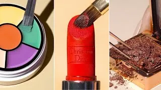 Thumbnail: The Most Satisfying Makeup Transformation 🚨 Saving & Upcycling Old Luxury Cosmetics ASMR