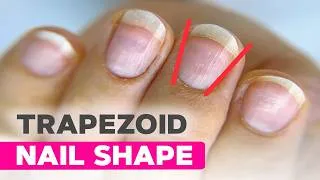 Thumbnail: Fixing Trapezoid Nails | Flawless Gel Overlay | Chic Chrome Nails