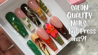 Thumbnail: How I Make a Salon Quality Press On Nail Set for a Client 💅🏼✨ 