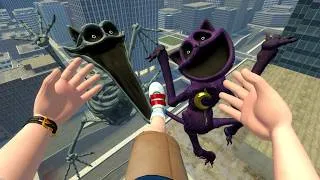 Thumbnail: SPARTAN KICKING ALL CATNAP POPPY PLAYTIME in Garry's Mod!
