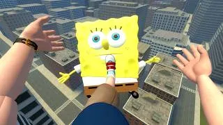 Thumbnail: SPARTAN KICKING SPONGEBOB in Garry's Mod!