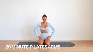 Thumbnail: 20 min pilates arms & abs workout: bodyweight workout for toned arms!