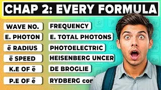 Thumbnail: Every Formula of Atomic Structure Explained 