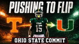 Thumbnail: Tennessee & Miami PUSHING to Flip Ohio State Commit David Jacobs | Recruiting Battle Heats Up!