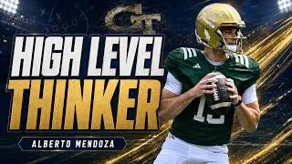 Thumbnail: Georgia Tech QB Alberto Mendoza Is a HIGH-LEVEL THINKER | This COULD BE Key To A Successful Season