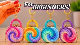 Thumbnail: Super EASY!Viral Crochet MINI BAG 😍 BEST SELLING Idea for Beginners! 