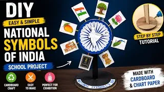 Thumbnail: National Symbols of India Project | Easy School Project Using Cardboard & Chart Paper | DIY Tutorial