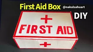 Thumbnail: DIY First Aid Box Using Cardboard | Easy School Project | Best Out of Waste Craft Nakul Sahu Art