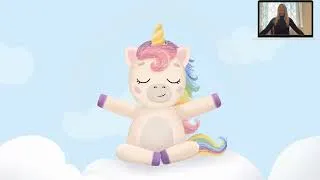 Thumbnail: Unicorn Mindfulness | Unicorn Meditation Music | Mindful Rainbow Breathing Exercises for Kids | Kind