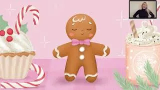 Thumbnail: Gingerbread Man Mindful Breathing for Students | Breathing Exercises for Kids | Kids Kindness Video