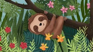 Thumbnail: Mindful Breathing Meditation for Kids | Sloth Cartoon Video (Relaxation Yoga for Children)