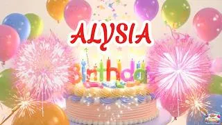Thumbnail: ALYSIA HAPPY BIRTHDAY SONG - NAME BIRTHDAY TUNES
