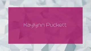 Thumbnail: Kaylynn Puckett - appearance