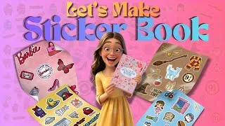 Thumbnail: DIY Sticker BOOK🌟 | PART 2 | Handmade Stickers |#craft #diy #howtomake #viral #craftideas #handmade 