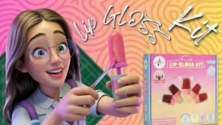 Thumbnail: 💄UNBOXING the CUTEST Lip Gloss Making Kit Ever?!!🩷✨ #diy #diytutorial #craft #artandcraft #handmade 