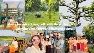 Thumbnail: Came for Adventure, Left with Memories🌿🌄🐘📸 | Sauraha Vlog, Chitwan || Namuna Subedi ||