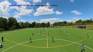 Thumbnail: Norwalk NJSA U12 Girls 3-1 New Canaan U12 Girls