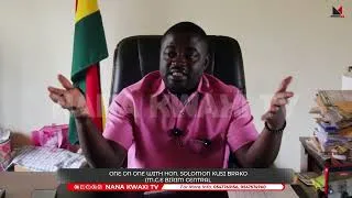 Thumbnail: UPCLOSE WITH HON. SOLOMON KUSI BRAKO CONCERNING THE CENTRAL MARKET - MCE BIRIM CENTRAL