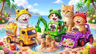 Thumbnail: Mama Cat Trims Fur on the Farm and Makes Tiger Hat For Kittens At Home🐾🎩🐯