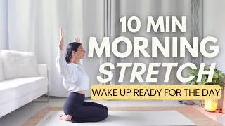 Thumbnail: 10 MIN MORNING STRETCH || Get Ready For An Amazing Day (Yoga With Nancy)