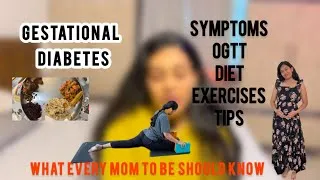 Thumbnail: My Pregnancy Took a Turn😭 | OGTT | Gestational diabetes | Symptoms | Diet | Exercises |Tips