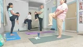 Thumbnail: A Intense yoga practice with yogindini For weight loss # strength #flexibility #youtube #yoga #love 